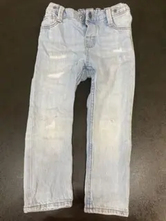 【H&M／エイチアンドエム】 デニムパンツ 2-3歳　約100cm