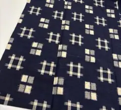 琉球(宮古？)上布　着物 紺色 幾何学模様 夏物単衣　要悉皆 琉球(宮古？)上布 着物 紺色 幾何学模様 夏物単衣 要悉皆 - メルカリ