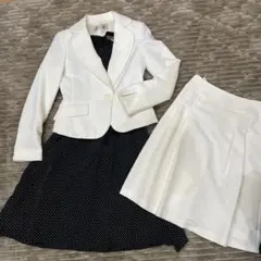 3点セット】JOYBELLA セレモニースーツ 7号 白ジャケット ワンピース