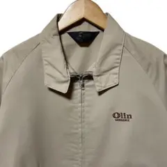 90s ヴィンテージ K BRAND 刺繍ロゴ ジップ ドリズラー ジャケット