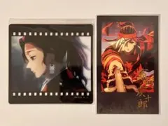 鬼滅の刃 ダイニング 竈門炭十郎 お楽しみくじフィルム風クリアカード コースター