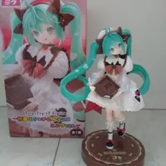 【未使用に近い】初音ミク チロルチョコ フィギュア トリオトライト
