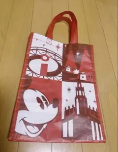ディズニー　ショッピングバッグ　エコバッグ　ミッキーマウス