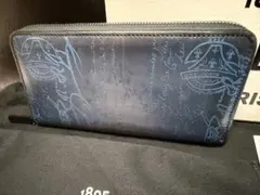 ☆極美品☆希少☆ベルルッティ イタウバ　長財布　ブラック　ターコイズパティーヌのサムネイル