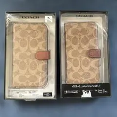 ☆正規品☆COACH iPhone12mini ブックケ–ス/Brown未開封 - メルカリ
