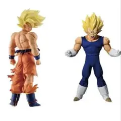 1番くじ　ドラゴンボール　C賞 超サイヤ人孫悟空　E賞 魔人ベジータ