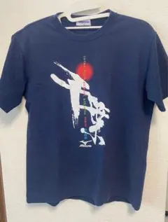 千葉インターハイMizuno ネイビー 陸上用シャツ Mサイズ