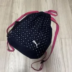 Puma 水玉模様 ドローストリングバッグ