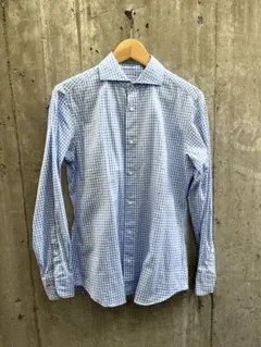 【美品】SHIPS ギンガムチェック　シャツ