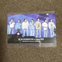 BTS RETROSPECTIVE in Cinema 2024 特典カード