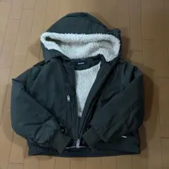 DIESEL激レア カーキ y2k フリース裏地付きミリタリージャケットダウン