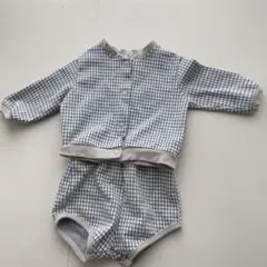 べべホリック　L 男の子　セットアップ　チェック　韓国