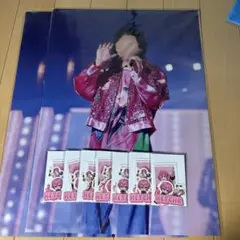 AMPTAKxCOLORS けちゃ B賞 ポスター ステッカー