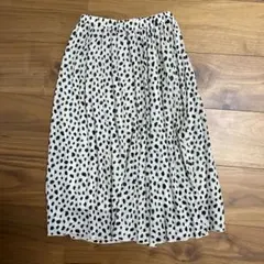 GLOBAL WORKヒョウ柄スカート 130