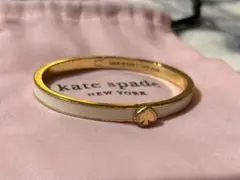kate spade ホワイト バングル