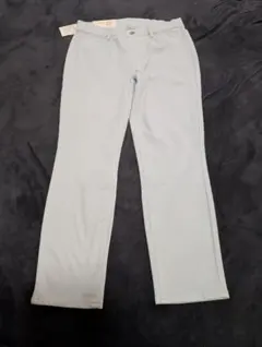 UNIQLO ストレッチパンツ レディース Lサイズ　ライトブルー