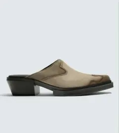 ZARA　スエードレザー　サンダル　サイズ43のサムネイル