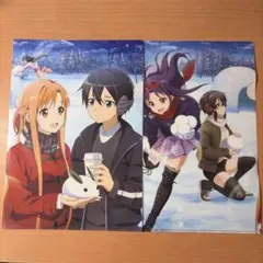 ソードアート・オンライン クリアファイル 4枚セット - メルカリ