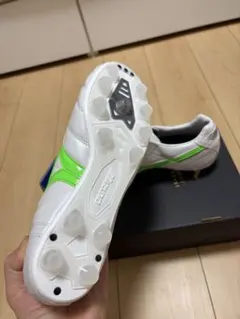 Mizuno Morelia II サッカーシューズ ホワイト/グリーン