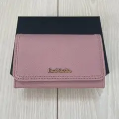 新品未使用！ポールスミス　名刺入れ　ピンク