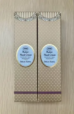 即日発送 SABON サボン リッチハンドクリーム デリケートジャスミン 2箱のサムネイル