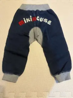 ミキハウス　90 バックロゴ　デニム　パンツ