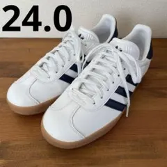 【美品】 アディダスオリジナルス ガゼル IG3507 24.0cm