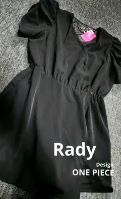 最終セール！新品✨Rady 新品未使用　タグ付き 　デザインワンピース