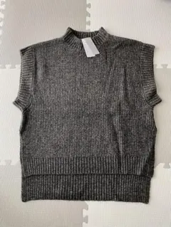 【新品未使用】 コーエン FEELING MADE ノースリーブニット グレー