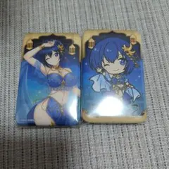 ドルフィンウェーブ　アート缶バッジ　都条みちる