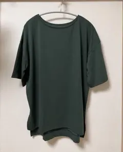 半袖Tシャツ　ダークグリーンのサムネイル