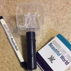 嵐 BWペンライトとJaponism銀テープセット