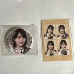 =LOVE 佐々木舞香 缶バッジ 4カットフォト