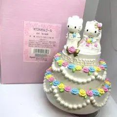 希少】ハローキティ ウェディングケーキ オルゴール - メルカリ