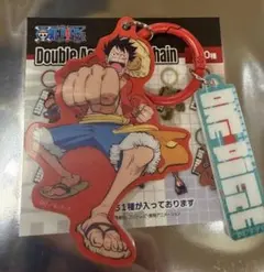ワンピースstraw hat crew麦わらストア 2連カラーアクキー ルフィのサムネイル