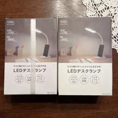 OHM LEDデスクランプ スマホスタンド付き
