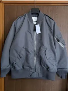 新品 HYKE TYPE L-2A JACKET ブルゾン ハイク グレー 2