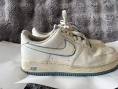 NIKE AIR FORCE 1 ホワイト/ライトブルー
