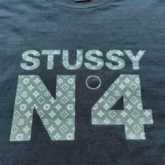 OLD STUSSY Tシャツ 90s 紺タグ USA製 N4 モノグラム - メルカリ