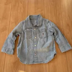 GAP デニム長袖シャツ 80〜90くらい