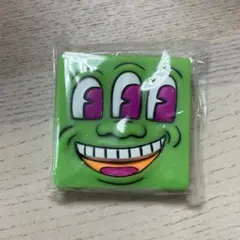 メディコムトイ キースヘリング ミニフィギュア Three Eyed（緑）