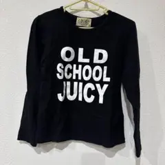 Juicy Couture 長袖Tシャツ ロゴプリント ブラック M