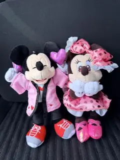 MINNIE DAY ミッキー ミニー ぬいぐるみキーホルダー