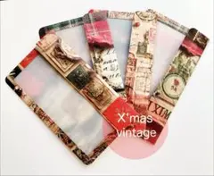 A6 リフィル 4枚 saving 家計管理 袋分け貯金 vintage