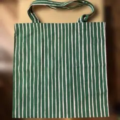 marimekko マリメッコ　ストライプ トートバッグ