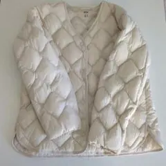 UNIQLO ULTRA LIGHT DOWN Lサイズ ホワイト 収納袋付き