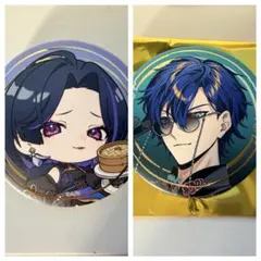 レイ様専用　スイパラ ENIGMA 缶バッジ レオスさん　メロコさん　2点