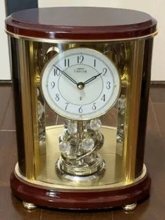 SEIKOセイコー置時計　QW427M  クォーツ 回転振子(ジャンク) SEIKOセイコー置時計 QW427M クォーツ 回転振子(ジャンク) SEIKO