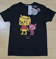 D24くまのプーさん ピグレット Tシャツ デビルロボッツ M ディズニー シーのサムネイル