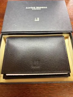 か*り様 【極美品・付属品完備】ダンヒル dunhill 名刺入れ カードケース